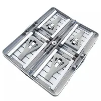  Table-Aluminum Pliable avec 4 chaise