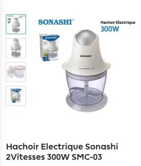 Hachoir Electrique Sonashi 2Vitesses 300W SMC-03