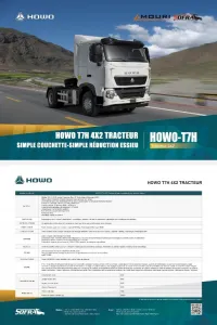 HOWO Tracteur 4x2 2024