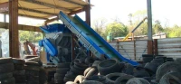 ligne des recyclage de pneus ,carton et plastique 