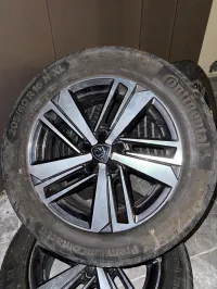 4 pneus continental avec jantes alliage de la nouvelle peugeot 308 par 16