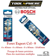 Foret Expert CYL-9 Multi construction Bosch Professionnel 