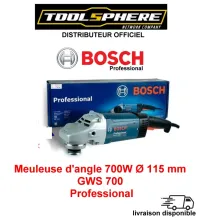 Meuleuse angulaire GWS 700 115mm / 700w -115mm Professional / Meuleuse angulaire Bosch