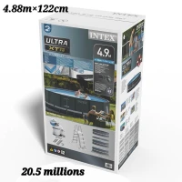 Piscine tubulaire circulaire intex 