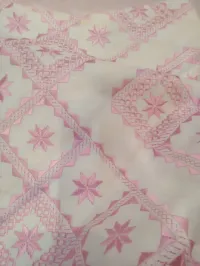 parure de drap point de croix 4 pièce (ghorzat lehssab) en liquidation 