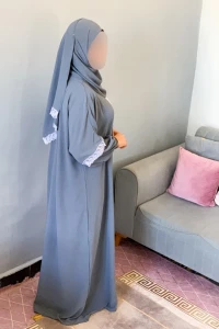 طقم صلاة روعة قماش خفيف طويل و عريض