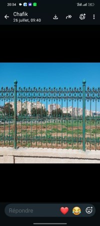 صناعة-و-تصنيع-travaux-de-ferronnerie-بئر-توتة-الجزائر