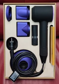 Sèche cheveux Dyson supersonic HD03 noir/bleu