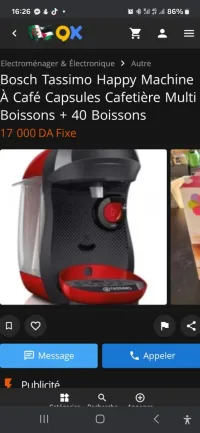 Machine à capsules 