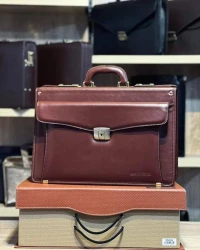 Cartable véritable cuir 