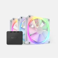 NZXT F120 DUO ARGB Triple Pack + Controler WHITE / BLACK