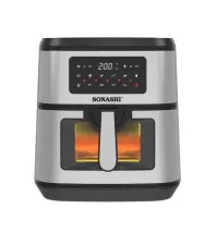Friteuse A Air Numérique 9.2L 2000W Avec 08 Programmes, Sonashi