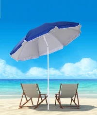 Parasol De Plage Inclinable et Anti-solaire