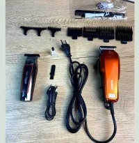 Pack 02 tondeuses Kemei km-9012 + km-032