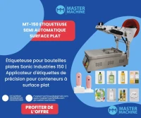 ETIQUETEUSE SEMI-AUTOMATIQUE SURFACE PLAT