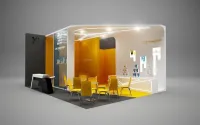 Stand en 3D + suivi de réalisation 