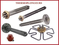 résistance industrielle - THERMOPLONGEUR -RÉSISTANCES COLLIERS CHAUFFANTS RESSISTANCE CARTOUCHES thermocouple SONDE 