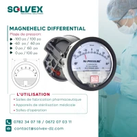 Magnehelic différentiel manomètre de SAS