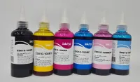 PACK , Encre InkPro E0010, 6 Flacons de 100ml, Epson L800 L1800