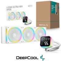 WATER COOLER DEEPCOOL LQ360 ULTRA WHITE