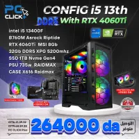 CONFIG WORKSTATION i5 13400F + RTX 4060Ti 8Gb