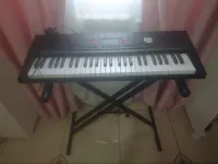 Piano keyboard avec support