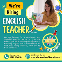 education-formations-english-teacher-for-pre-school-el-achour-alger-algerie