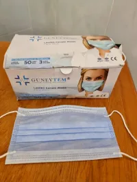 Bavette médicale 3 plis 3 couches Turquie 