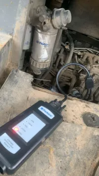 Scan et diagnostic Perkins caterpillars 