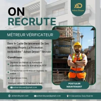 Offre demploi Metreur Vérificateur