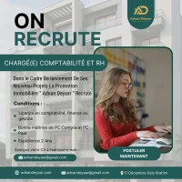 Offre d emploi Chargee Comptabilité RH