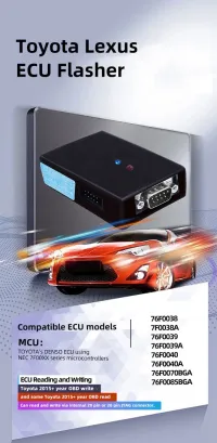 ECU FLASHER TOYOTA LEXUS DENSO