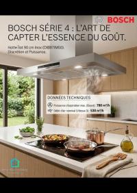 Hotte îlot centrale 90cm bosch