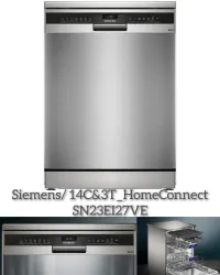 Siemens Lave vaisselle Inox 