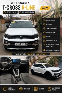 voitures-volkswagen-t-cross-2025-r-line-ouled-chebel-alger-algerie