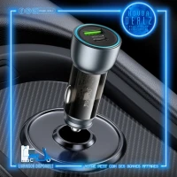 CHARGEUR AUTO 48w MAX FAST YESIDO Y49 2EN1 ORIGINAL (PRIX CHOC)