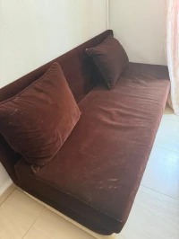 canapé 180 CM COULEUR MARRON BEIGE