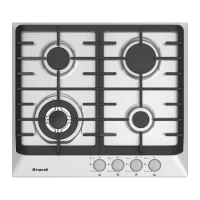 Table De Cuisson NARDI  4 Feux  Inox