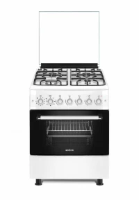 Extra Cuisinière Gaz-Electrique 60 60 CO2GE CVF60W