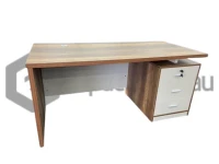 Bureau 3 Tiroirs Fix bois 1M40