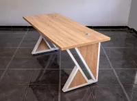 Bureau PIED METALIQUE Z 
