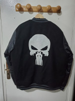 manteaux-et-vestes-veste-noir-punisher-xl-bouzareah-alger-algerie