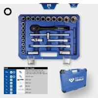 outillage-a-main-jeu-de-cles-douille-12-25-pcs-brillant-tools-kouba-alger-algerie