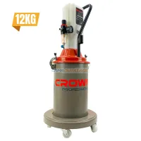 POMPE A GRAISSE 12KG PNEUMATIQUE CROWN
