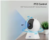 Caméra wifi intelligente 