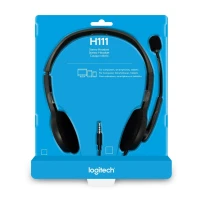 Casque Logitech H111   Corded Stereo Black  