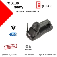 LECTEUR CODE BARRE DOUCHETTE SANS FIL 2D POSLUX 300W