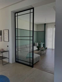 Séparation en verre trempé 
