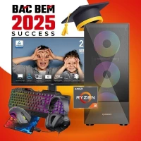 PROMO BEM BAC GAMING PC AMD RYZEN3 4300G + MONITOR MSI PRO MP225V + COMBO HAVIT KB4236