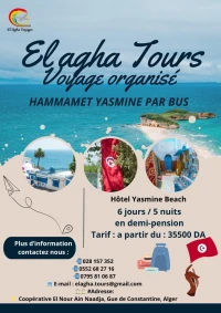 HAMMAMET Yasmine PAR BUS  